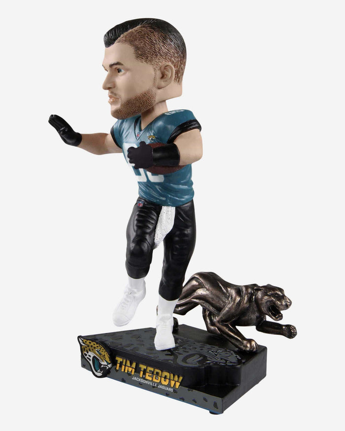 Tim Tebow Jacksonville Jaguars Stadium Statue Bobblehead FOCO - FOCO.com