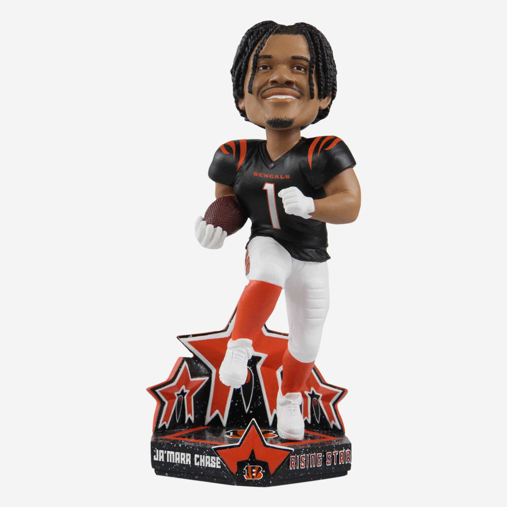 Ja'Marr Chase Cincinnati Bengals Rising Star Bobblehead FOCO - FOCO.com