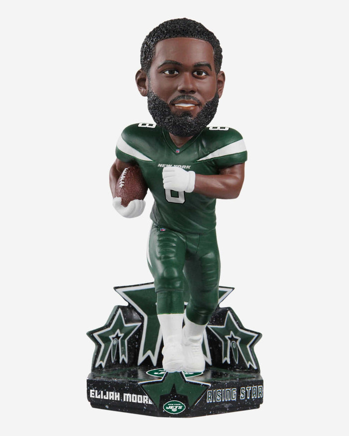 Elijah Moore New York Jets Rising Star Bobblehead FOCO - FOCO.com