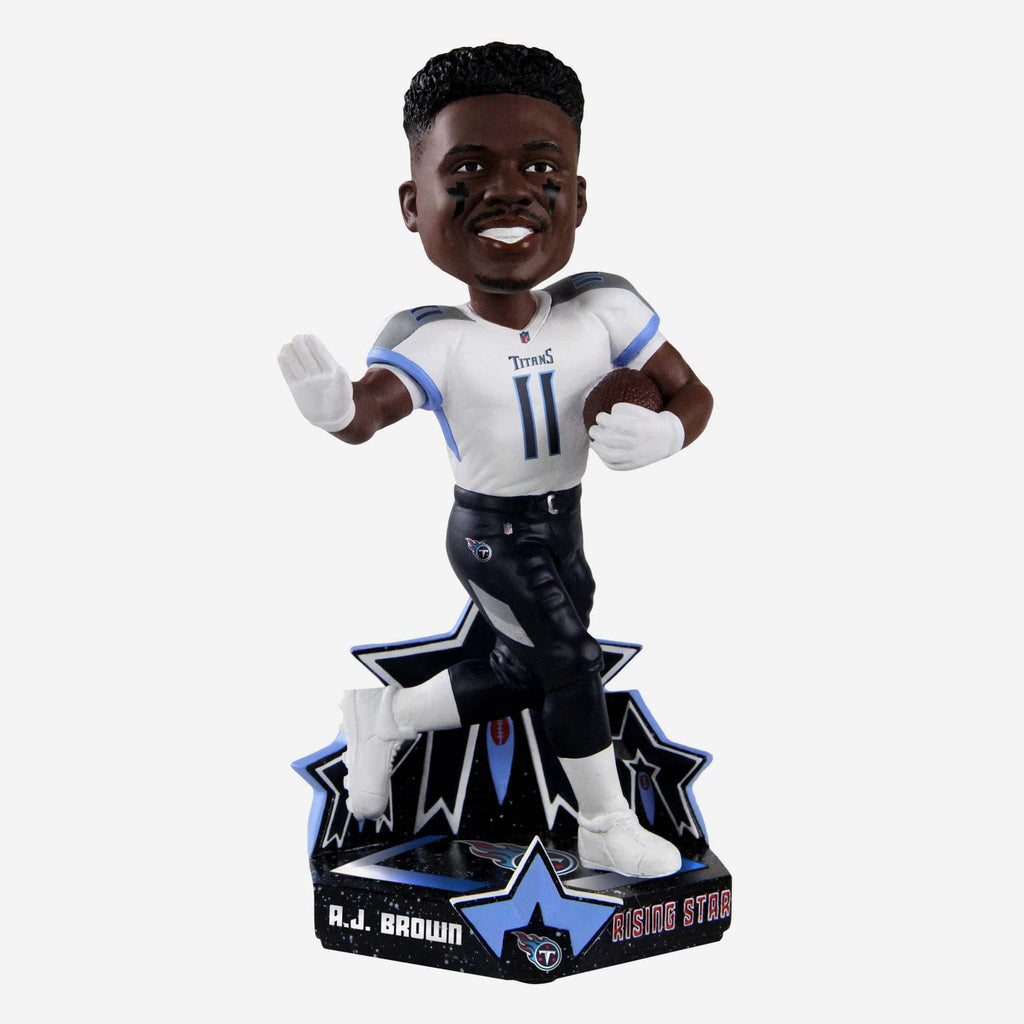 AJ Brown Tennessee Titans Rising Star Bobblehead FOCO - FOCO.com