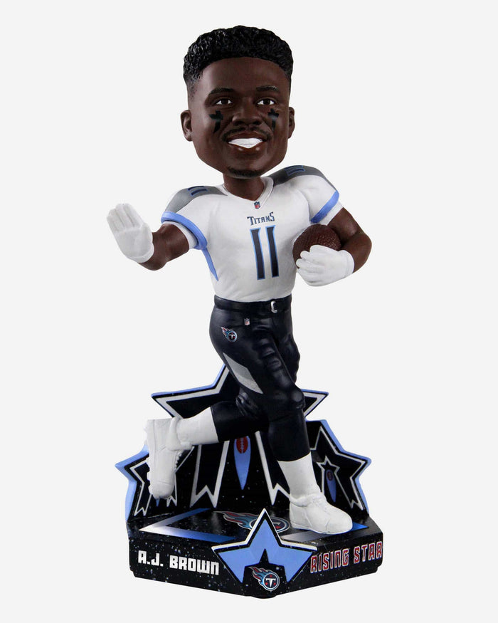AJ Brown Tennessee Titans Rising Star Bobblehead FOCO - FOCO.com