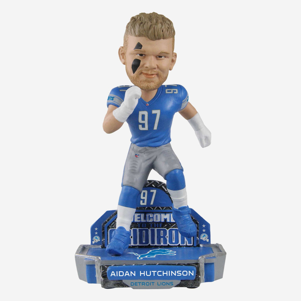 Aidan Hutchinson Detroit Lions NFL 2022 Rookie Series Bobblehead FOCO - FOCO.com