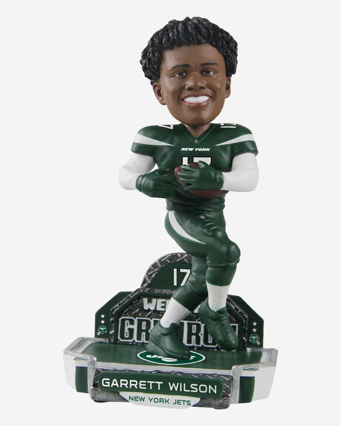 Garrett Wilson New York Jets NFL 2022 Rookie Series Bobblehead FOCO - FOCO.com