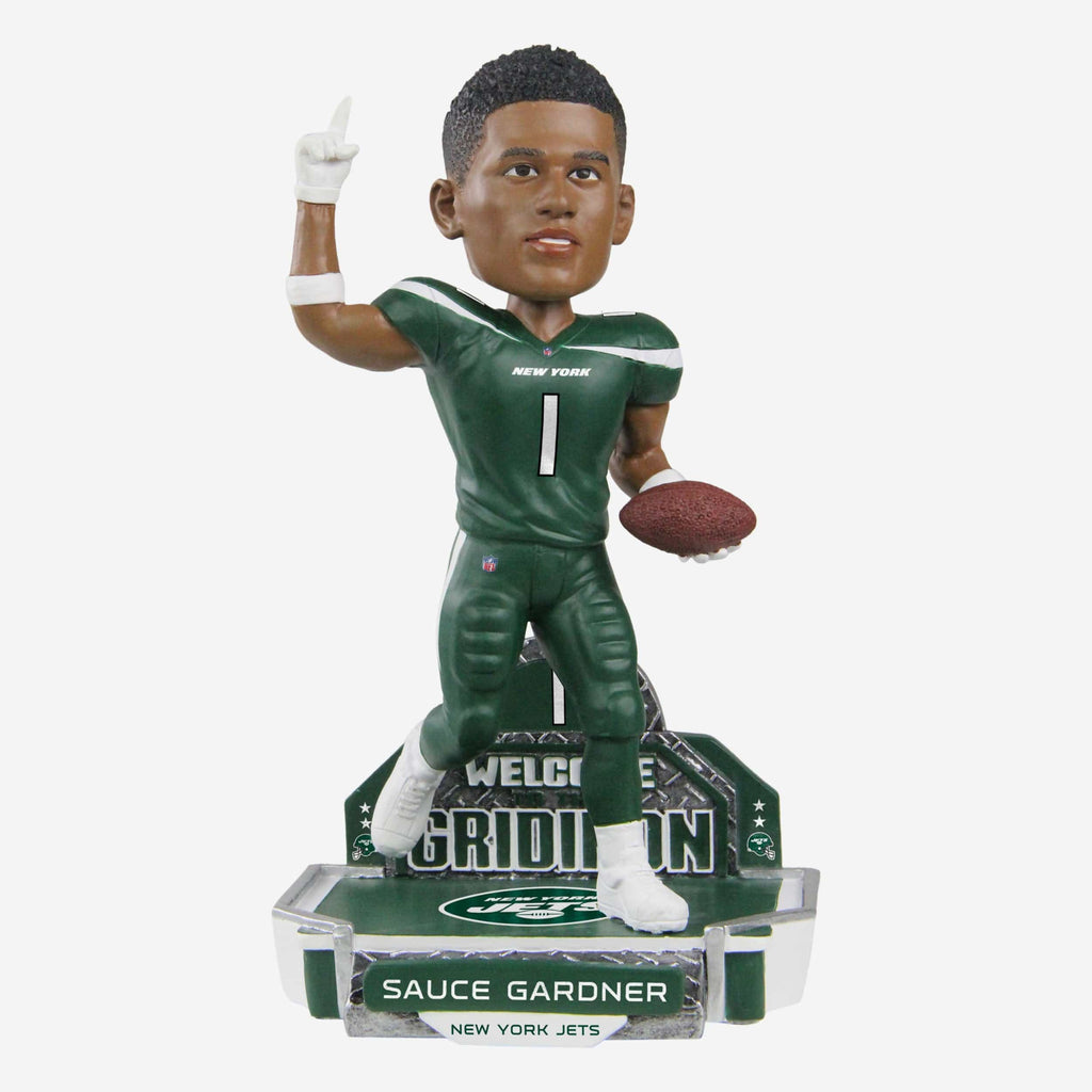 Sauce Gardner New York Jets NFL 2022 Rookie Series Bobblehead FOCO - FOCO.com