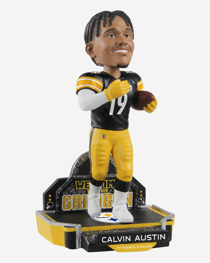 Calvin Austin Pittsburgh Steelers NFL 2022 Rookie Series Bobblehead FOCO - FOCO.com