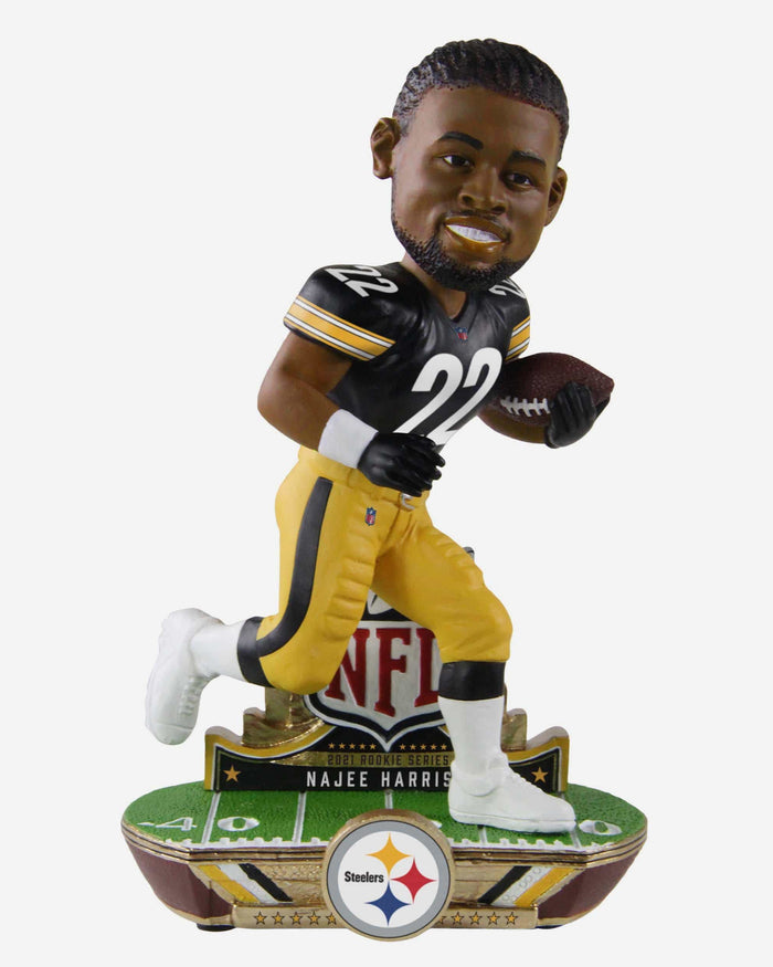 Najee Harris Pittsburgh Steelers NFL 2021 Rookie Series Bobblehead FOCO - FOCO.com