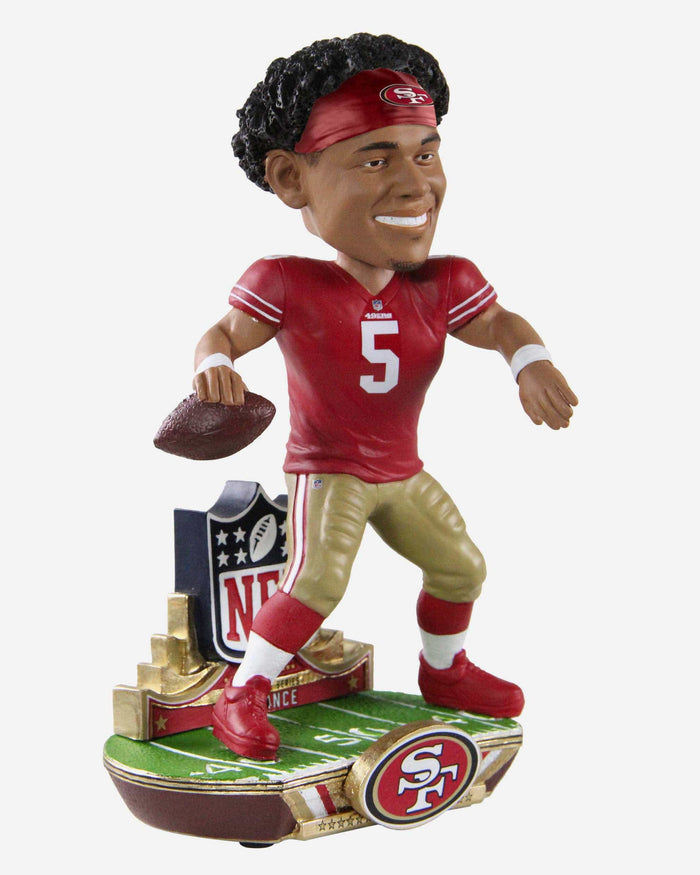 Trey Lance San Francisco 49ers NFL 2021 Rookie Series Bobblehead FOCO - FOCO.com