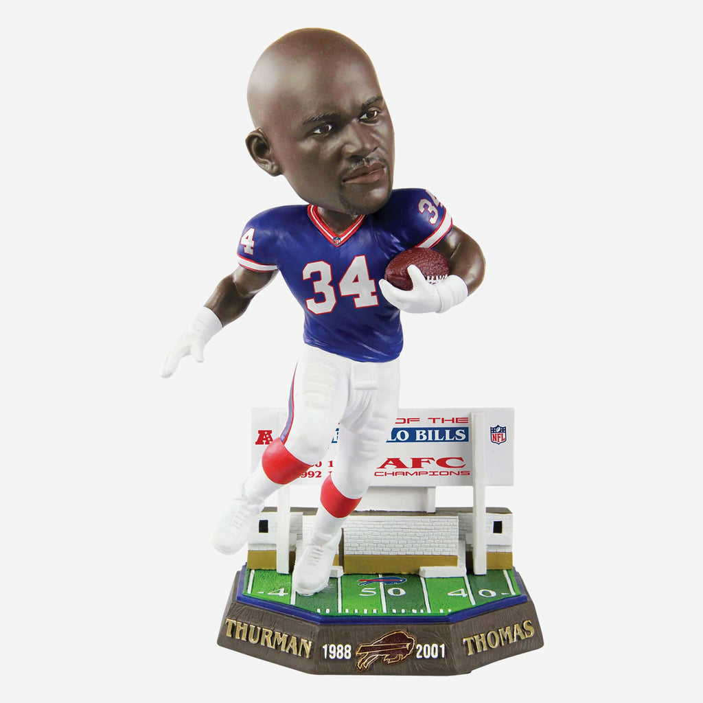 Thurman Thomas Buffalo Bills Retired Pro Gate Series Bobblehead FOCO - FOCO.com