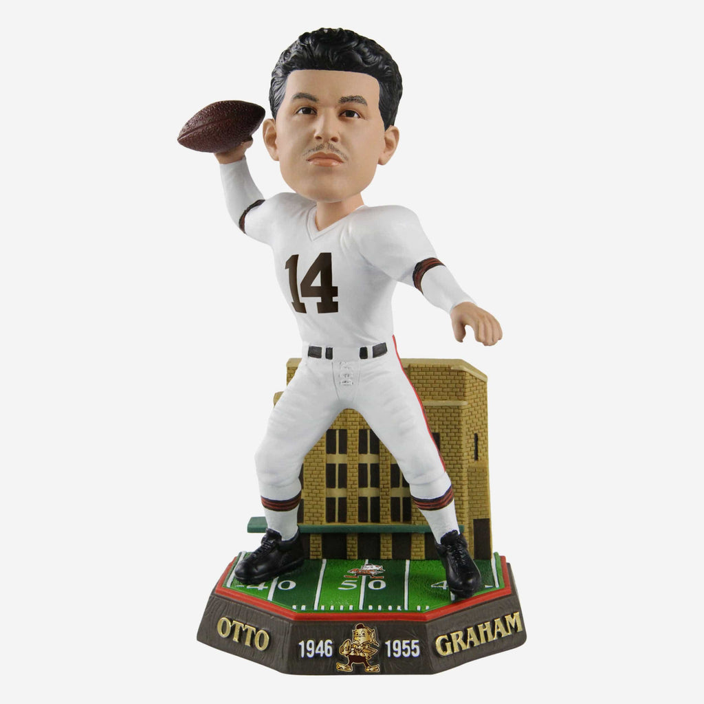 Otto Graham Cleveland Browns Retired Pro Gate Series Bobblehead FOCO - FOCO.com
