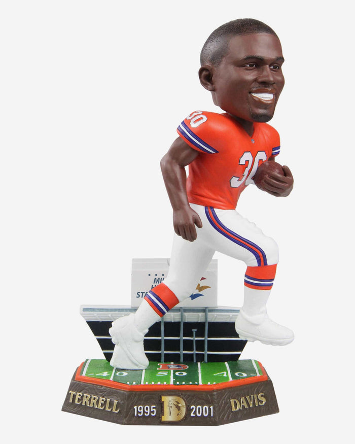 Terrell Davis Denver Broncos Retired Pro Gate Series Bobblehead FOCO - FOCO.com