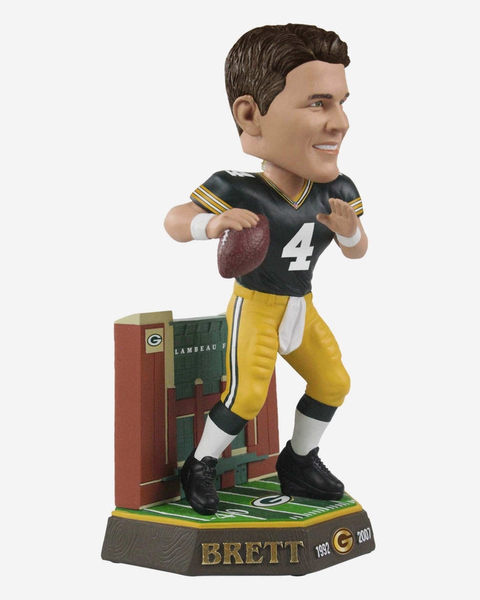 Brett Favre Green Bay Packers Retired Pro Gate Series Bobblehead FOCO - FOCO.com