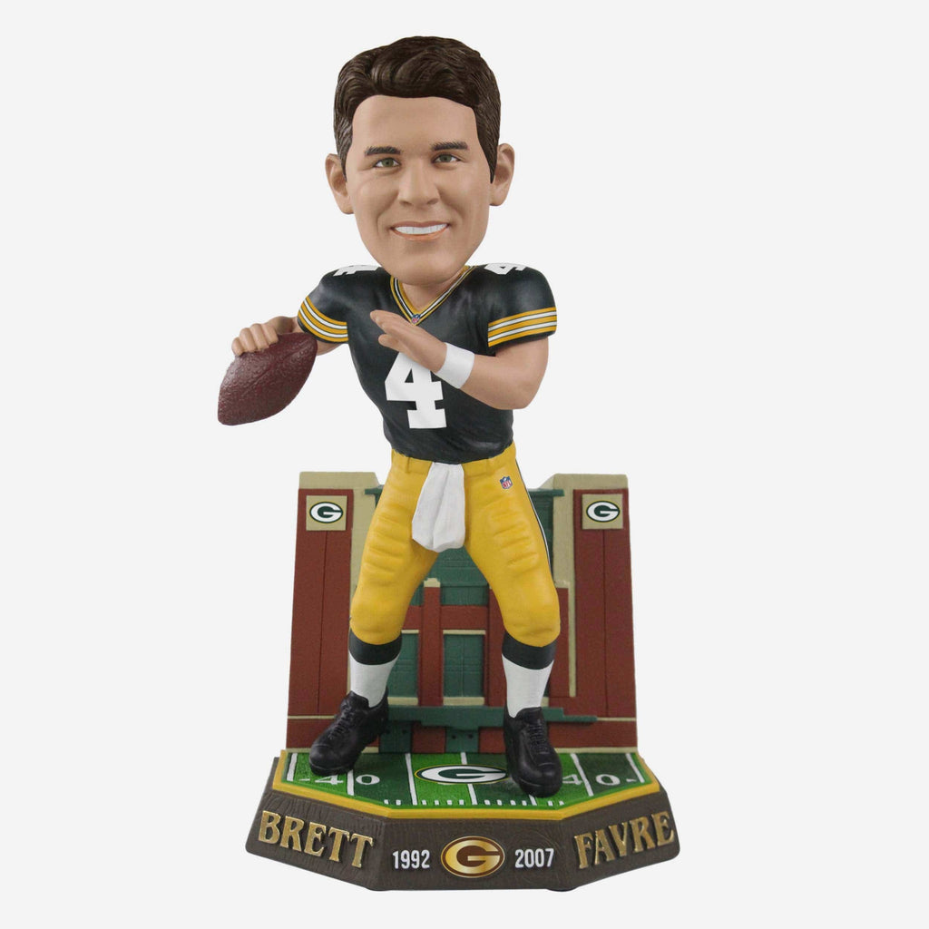 Brett Favre Green Bay Packers Retired Pro Gate Series Bobblehead FOCO - FOCO.com