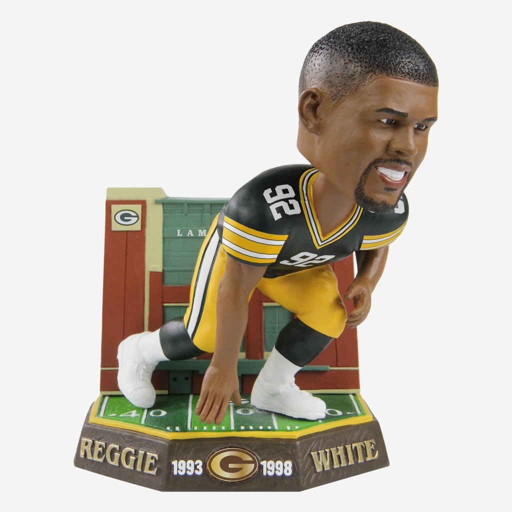 Reggie White Green Bay Packers Retired Pro Gate Series Bobblehead FOCO - FOCO.com