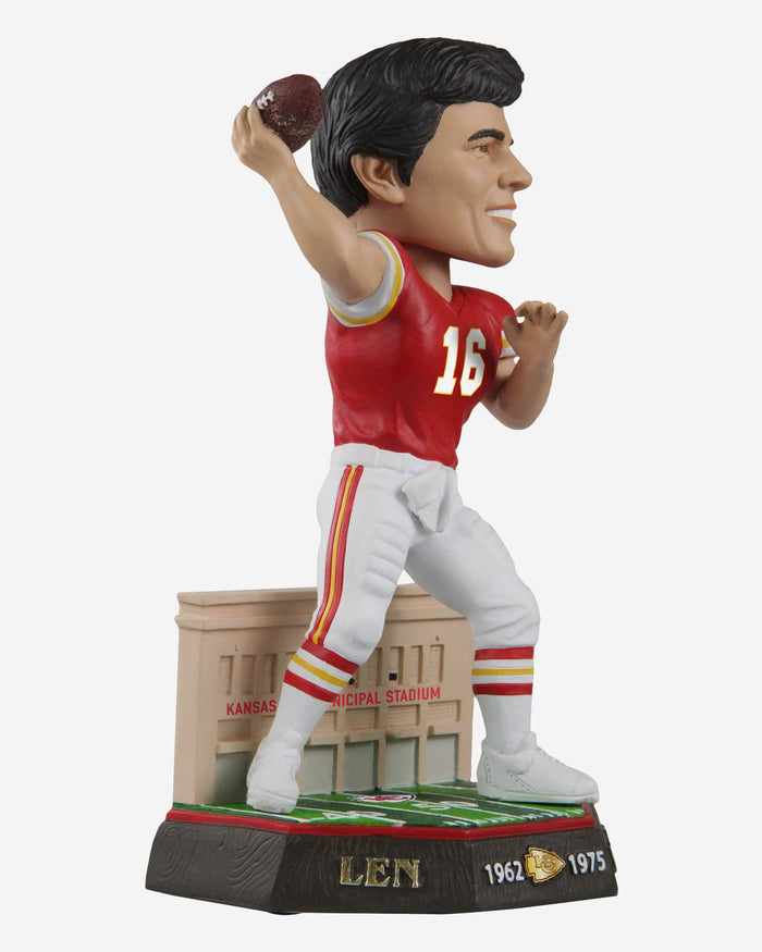 Len Dawson Kansas City Chiefs Retired Pro Gate Series Bobblehead FOCO - FOCO.com