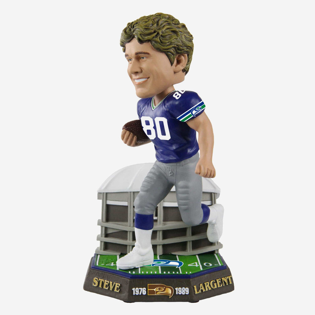 Steve Largent Seattle Seahawks Retired Pro Gate Series Bobblehead FOCO - FOCO.com