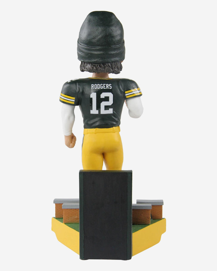 Aaron Rodgers Green Bay Packers Returns Tunnel Entrance Bobblehead FOCO - FOCO.com