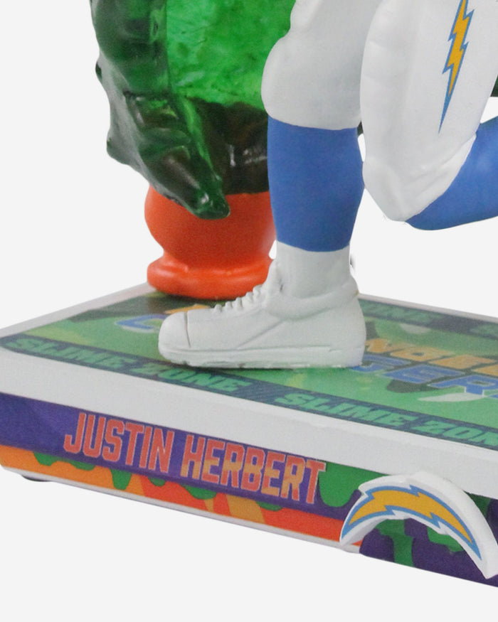 Justin Herbert Los Angeles Chargers Slime Zone Bobblehead FOCO - FOCO.com