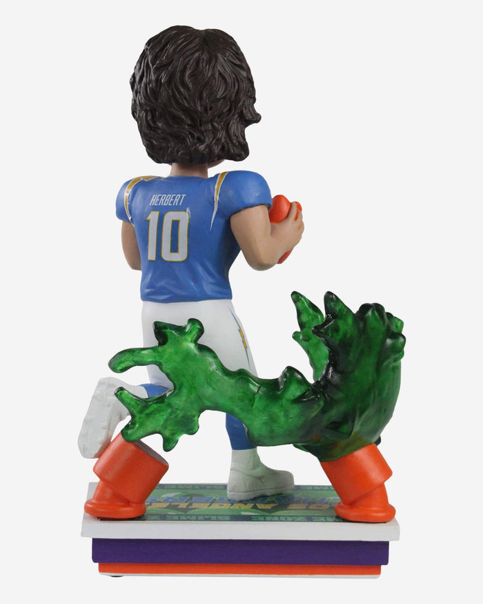 Justin Herbert Los Angeles Chargers Slime Zone Bobblehead FOCO - FOCO.com