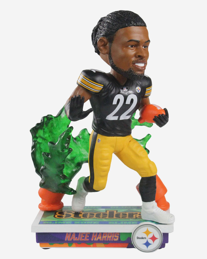 Najee Harris Pittsburgh Steelers Slime Zone Bobblehead FOCO - FOCO.com