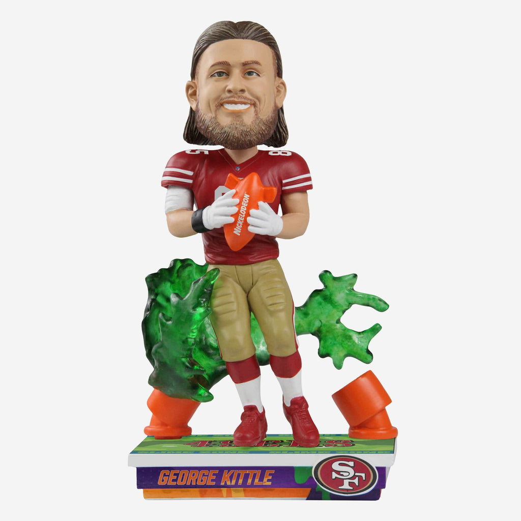George Kittle San Francisco 49ers Slime Zone Bobblehead FOCO - FOCO.com