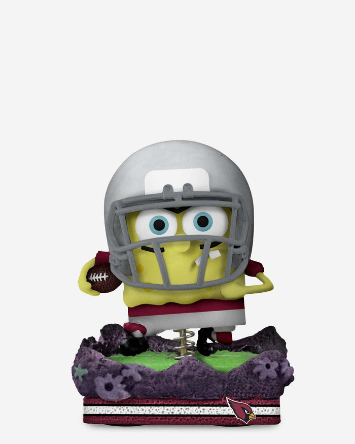 Arizona Cardinals SpongeBob SquarePants Gridiron Great Bobblehead FOCO - FOCO.com
