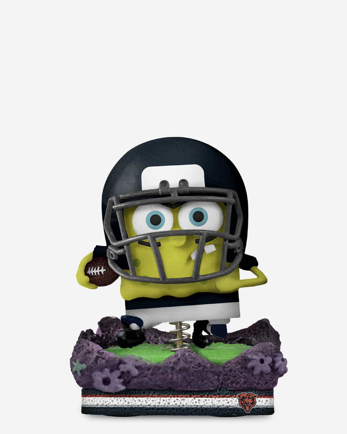 Chicago Bears SpongeBob SquarePants Gridiron Great Bobblehead FOCO - FOCO.com
