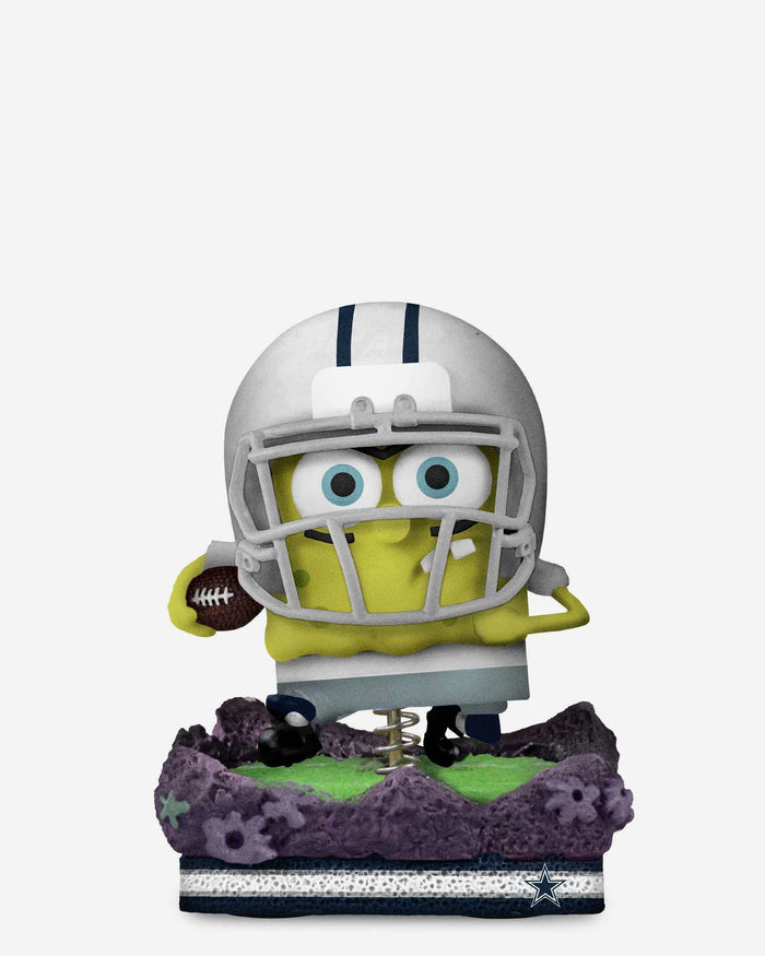 Dallas Cowboys SpongeBob SquarePants Gridiron Great Bobblehead FOCO - FOCO.com