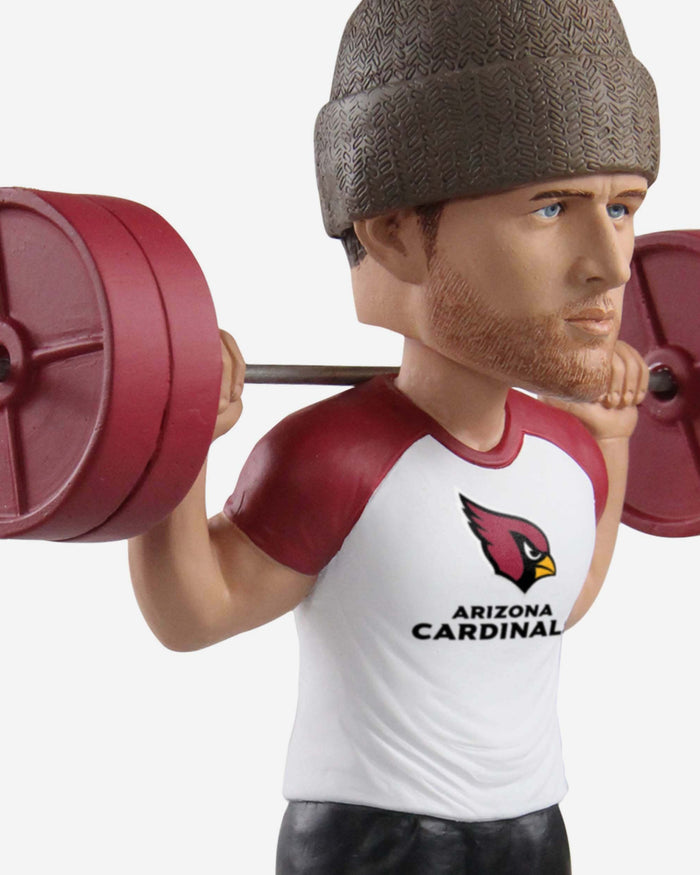 JJ Watt Arizona Cardinals Squat Rack Bobblehead FOCO - FOCO.com