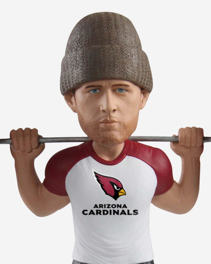 JJ Watt Arizona Cardinals Squat Rack Bobblehead FOCO - FOCO.com