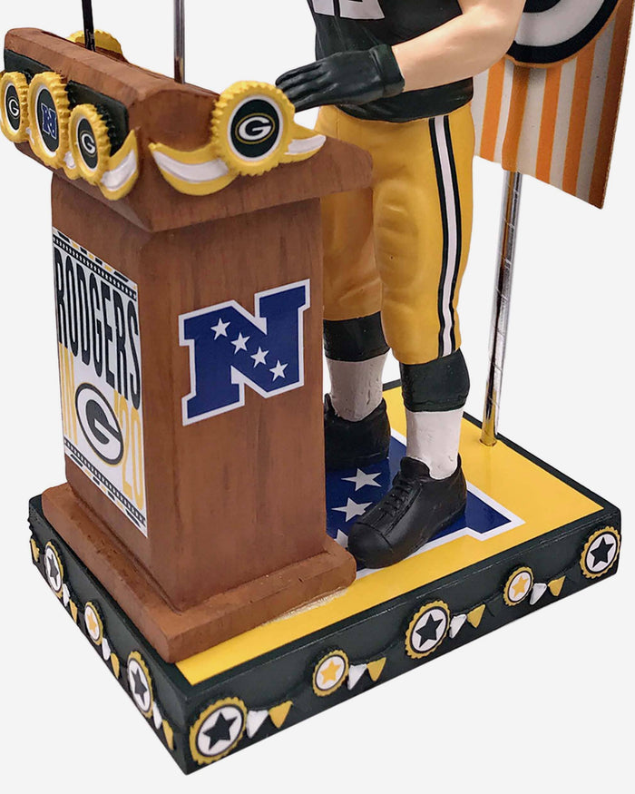 Aaron Rodgers Green Bay Packers Swing Vote Series Bobblehead FOCO - FOCO.com