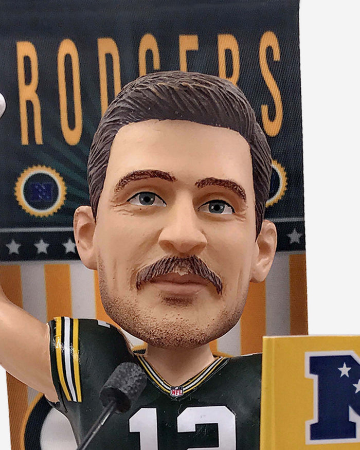 Aaron Rodgers Green Bay Packers Swing Vote Series Bobblehead FOCO - FOCO.com