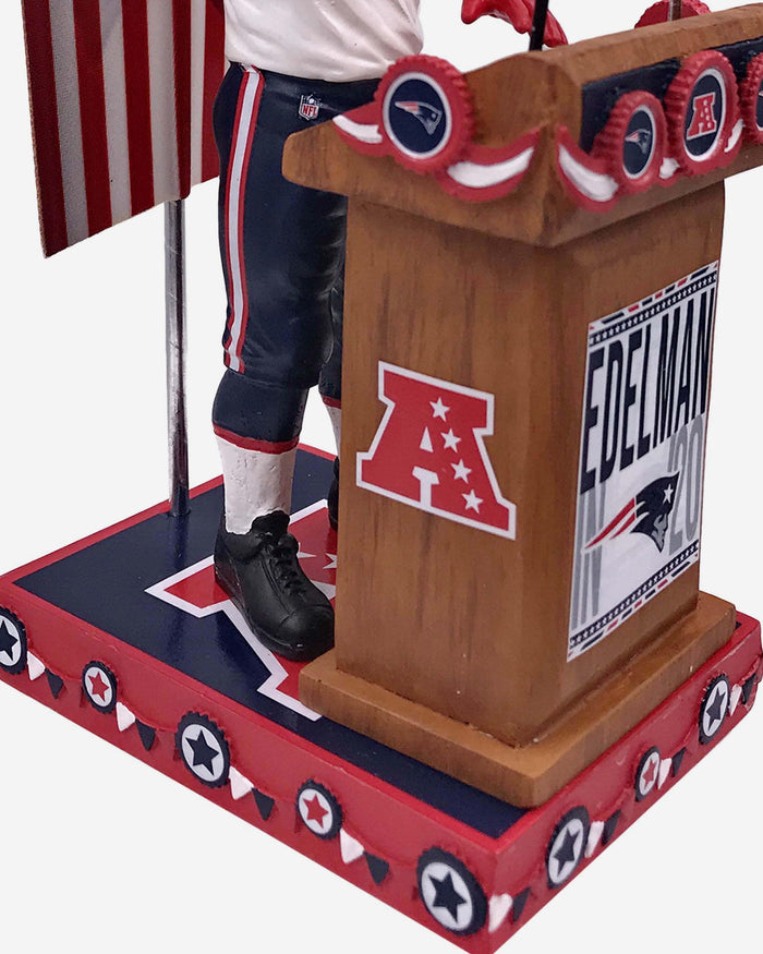 Julian Edelman New England Patriots Swing Vote Series Bobblehead FOCO - FOCO.com