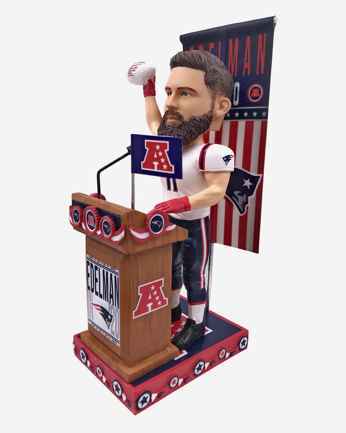 Julian Edelman New England Patriots Swing Vote Series Bobblehead FOCO - FOCO.com