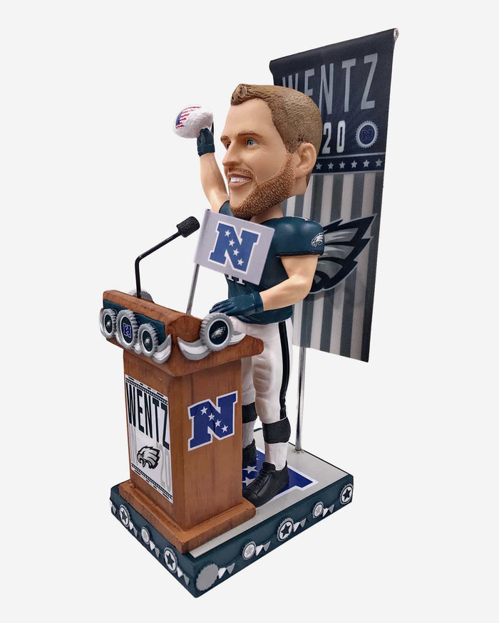 Carson Wentz Philadelphia Eagles Swing Vote Series Bobblehead FOCO - FOCO.com