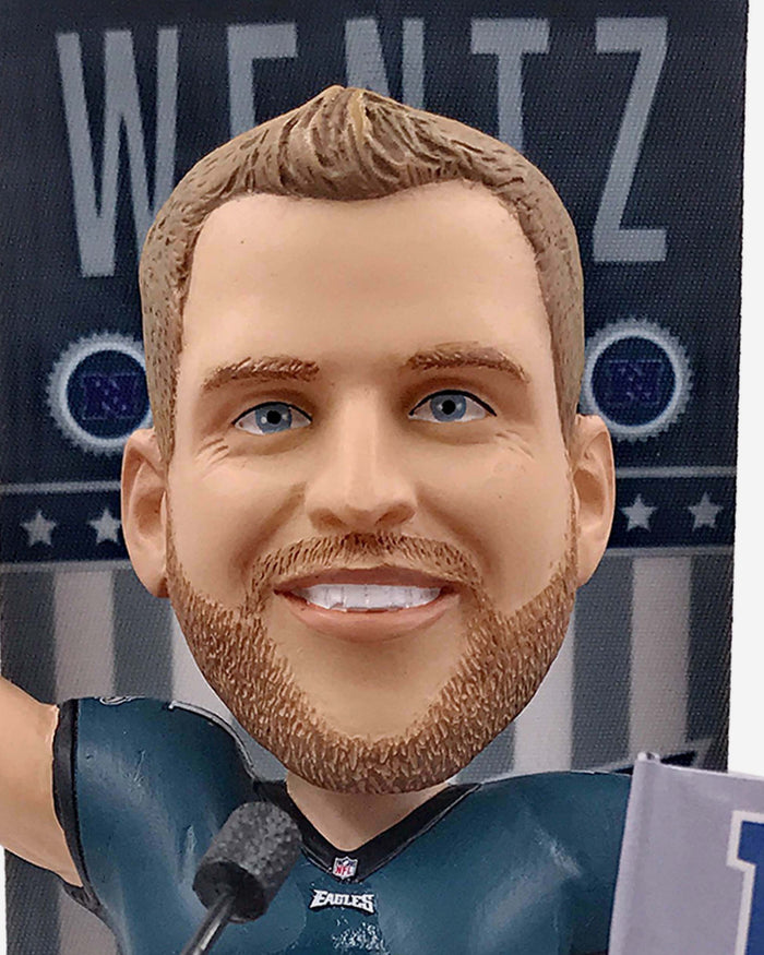 Carson Wentz Philadelphia Eagles Swing Vote Series Bobblehead FOCO - FOCO.com