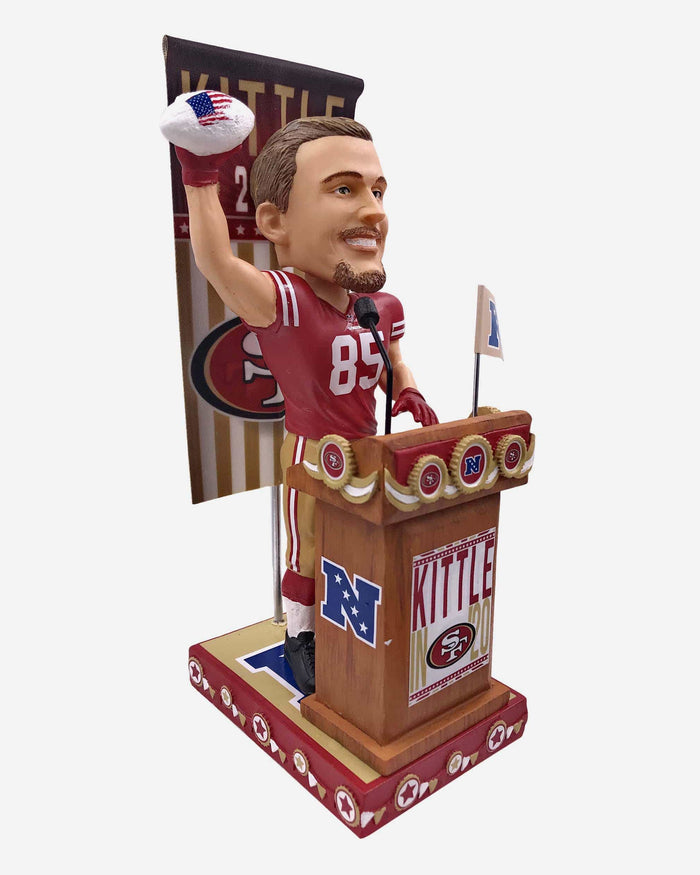 George Kittle San Francisco 49ers Swing Vote Series Bobblehead FOCO - FOCO.com