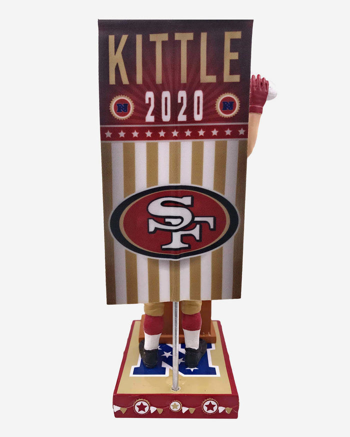 George Kittle San Francisco 49ers Swing Vote Series Bobblehead FOCO - FOCO.com