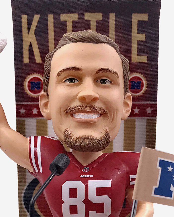 George Kittle San Francisco 49ers Swing Vote Series Bobblehead FOCO - FOCO.com