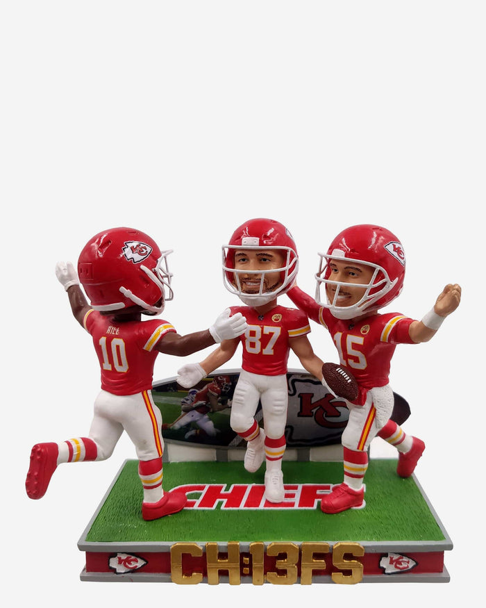 Kansas City Chiefs The Game Mini Bobblehead Scene FOCO - FOCO.com