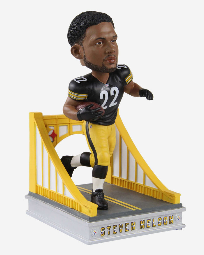 Steven Nelson Pittsburgh Steelers Thematic Bobblehead FOCO - FOCO.com