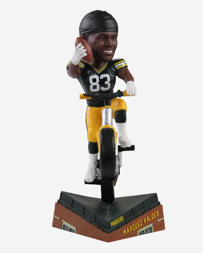 Marquez Valdes-Scantling Green Bay Packers Thematic Bobblehead FOCO - FOCO.com