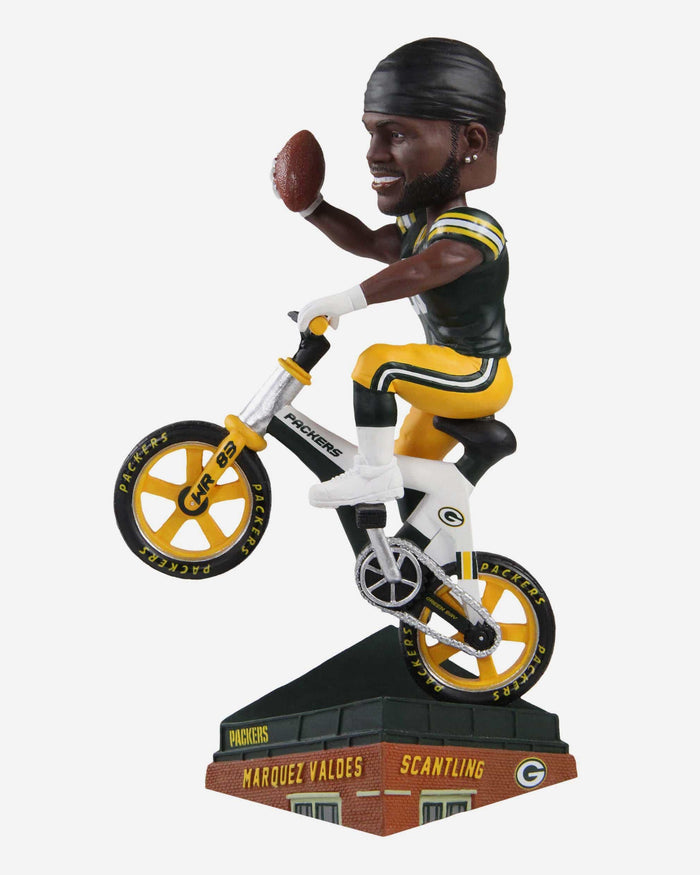 Marquez Valdes-Scantling Green Bay Packers Thematic Bobblehead FOCO - FOCO.com