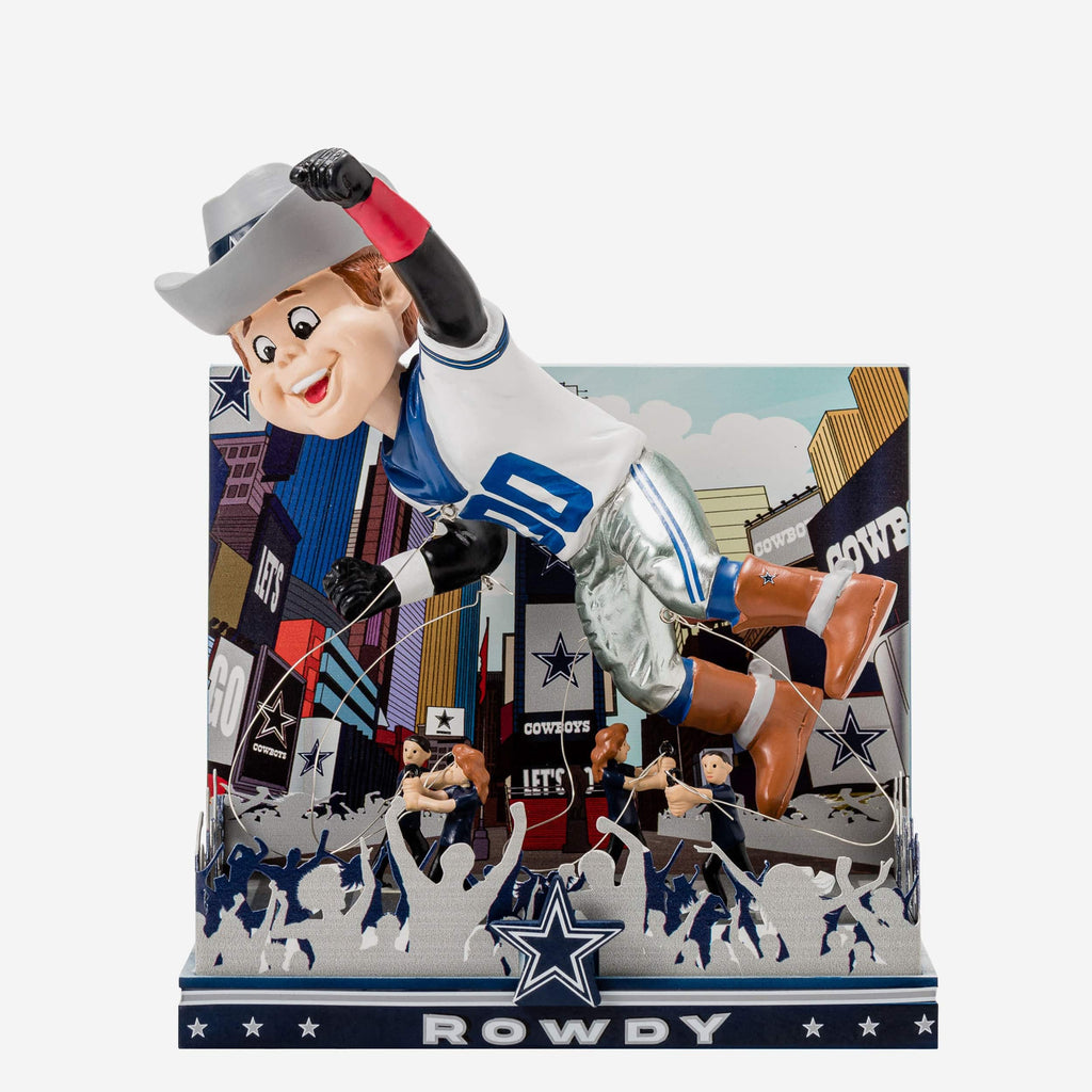 Rowdy Dallas Cowboys Thanksgiving Mascot Bobblehead FOCO - FOCO.com