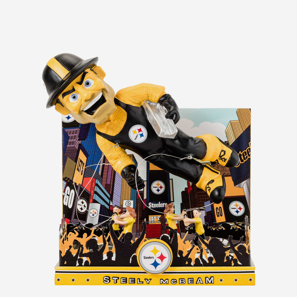 Steely McBeam Pittsburgh Steelers Thanksgiving Mascot Bobblehead FOCO - FOCO.com