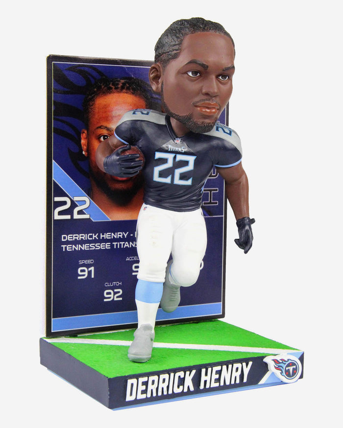 Derrick Henry Tennessee Titans Ratings Card Bobblehead FOCO - FOCO.com