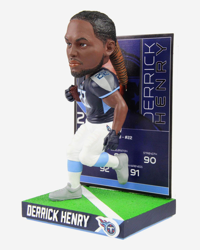 Derrick Henry Tennessee Titans Ratings Card Bobblehead FOCO - FOCO.com
