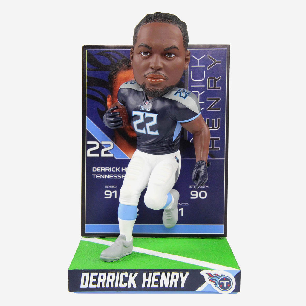 Derrick Henry Tennessee Titans Ratings Card Bobblehead FOCO - FOCO.com