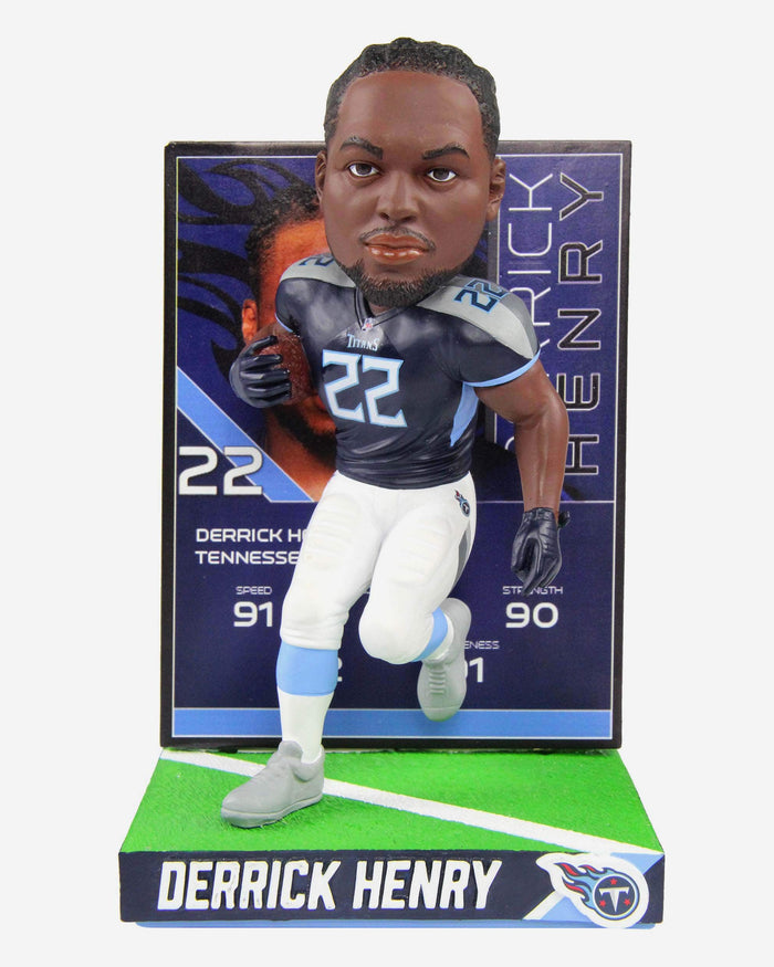 Derrick Henry Tennessee Titans Ratings Card Bobblehead FOCO - FOCO.com