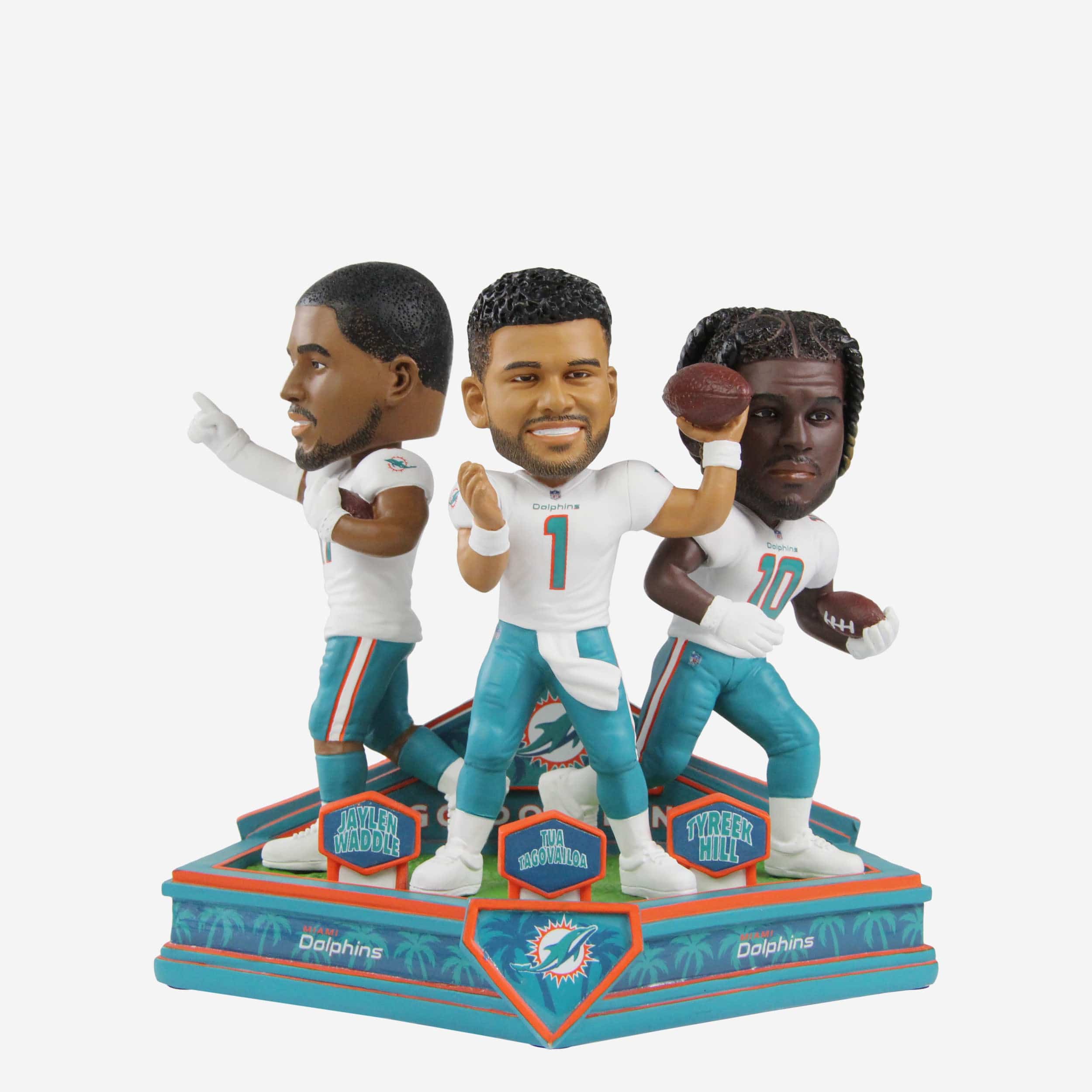 Tua Tagovailoa & Tyreek Hill & Jaylen Waddle Miami Dolphins Epic