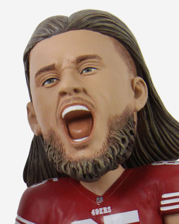 Christian McCaffrey & George Kittle San Francisco 49ers Wild Card Win Dual Bobblehead FOCO - FOCO.com